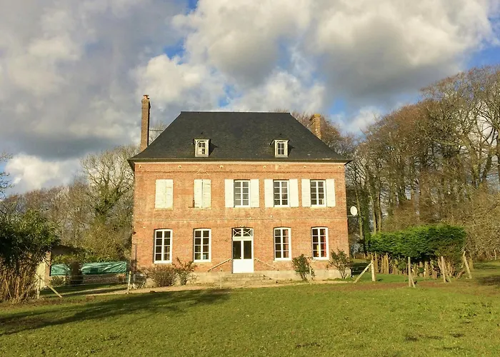 Norman Manor House Near Etretat Cliffs *